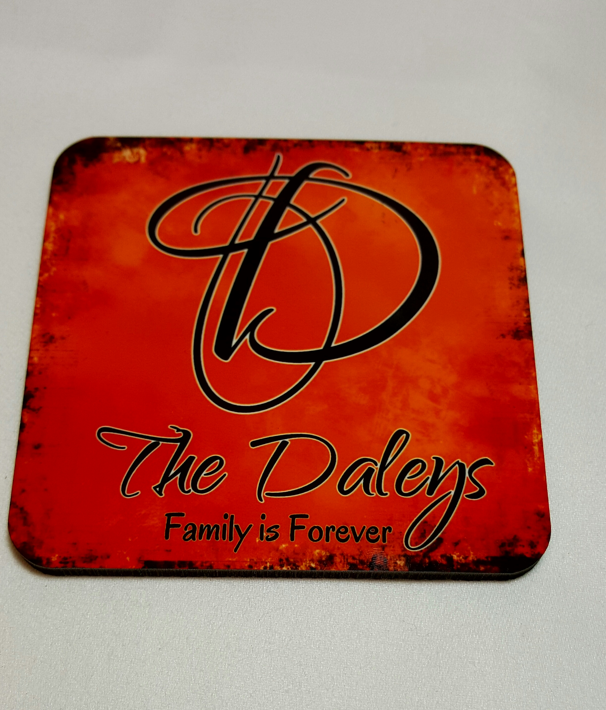 The Daleys made with sublimation printing