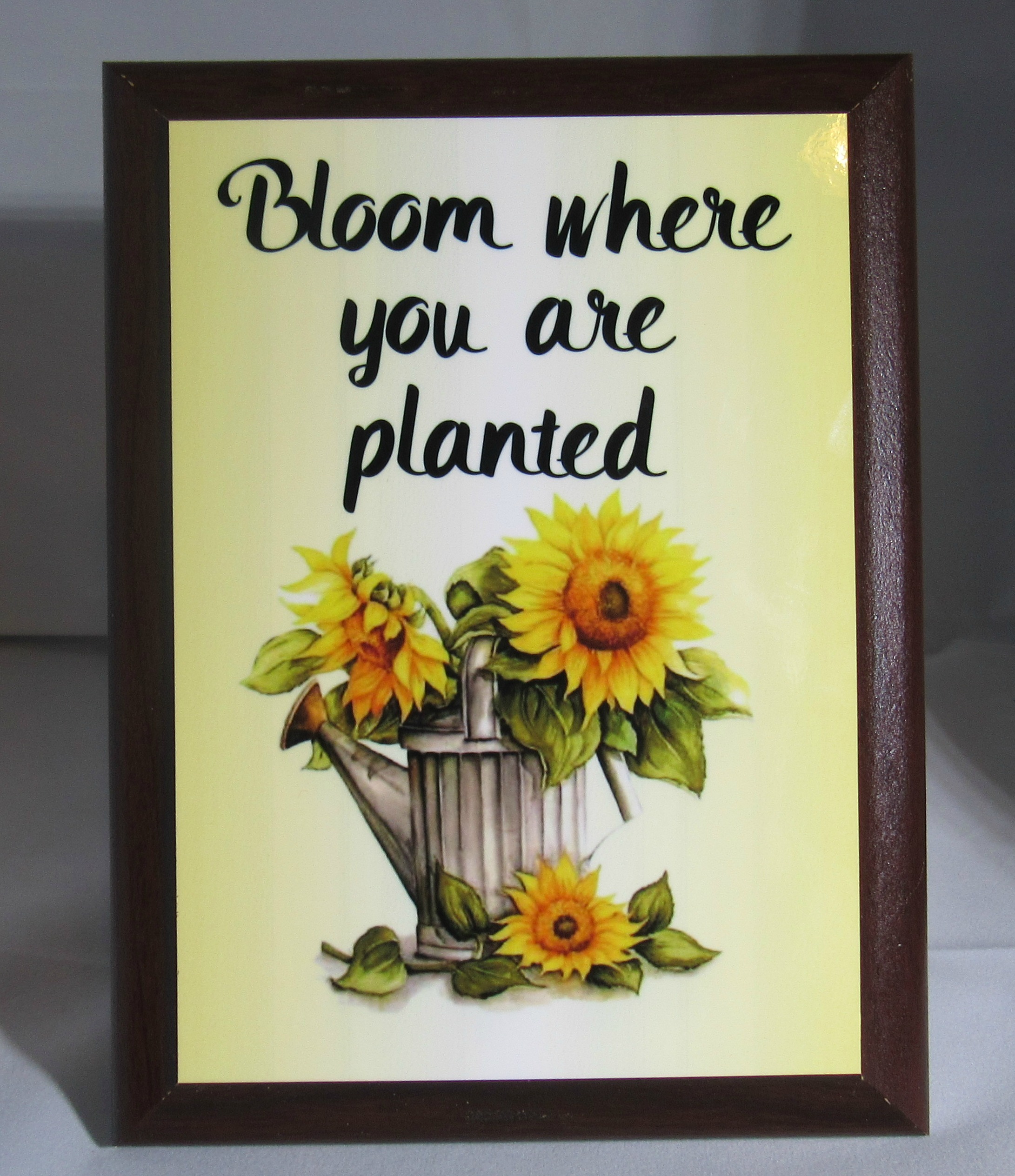 Blooming made with sublimation printing
