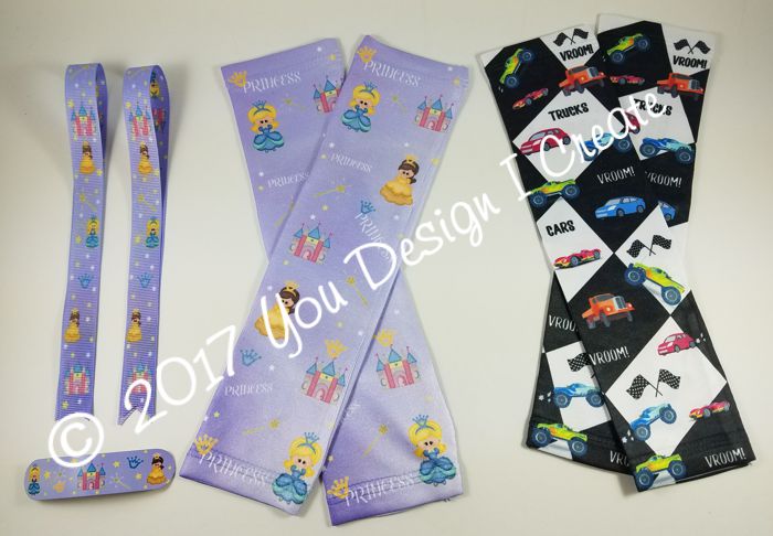 Dress up accessories for kids made with sublimation printing