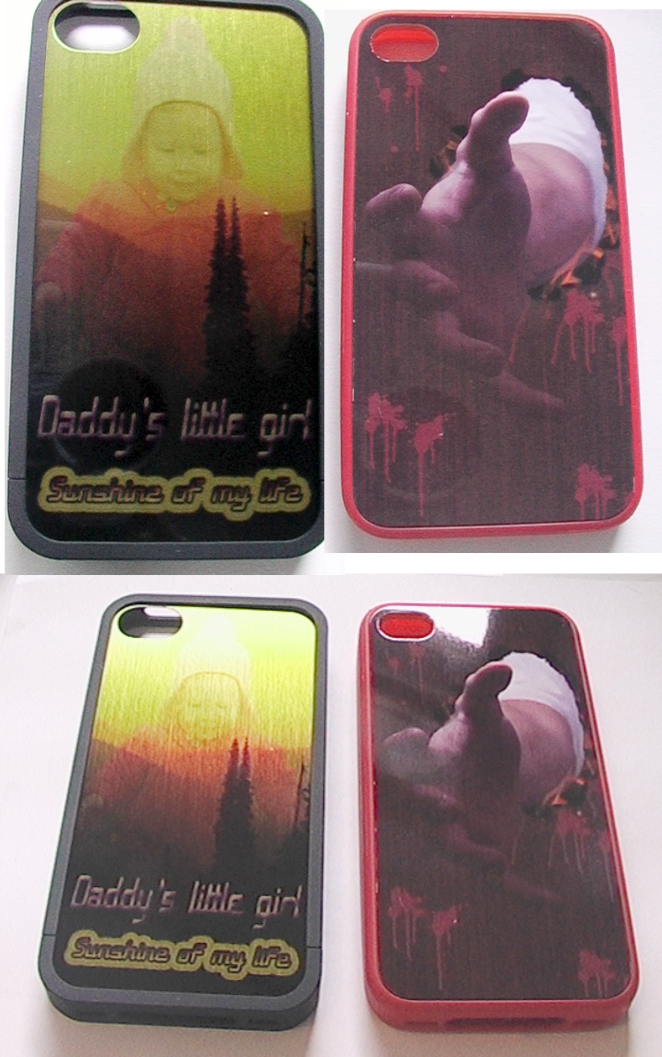 I-Phone covers made with sublimation printing