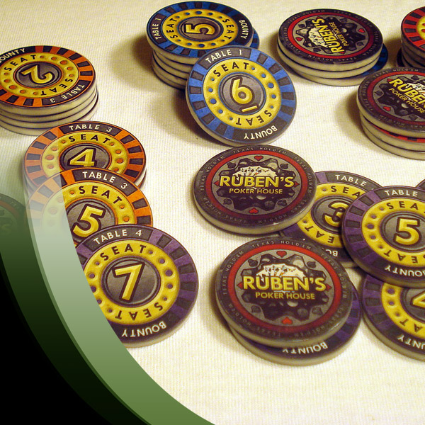 Rubens Poker made with sublimation printing