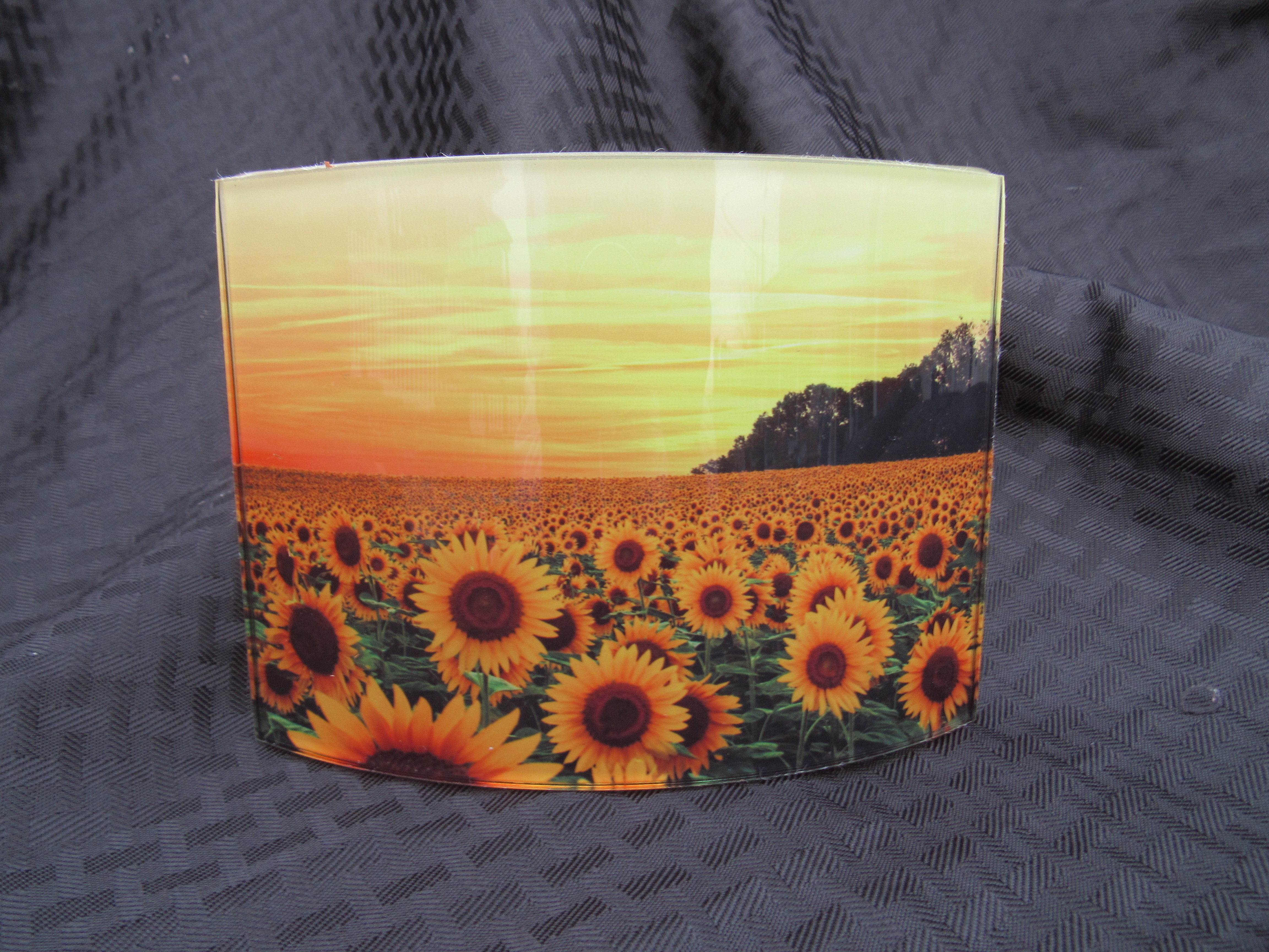 Field of Sunflowers made with sublimation printing