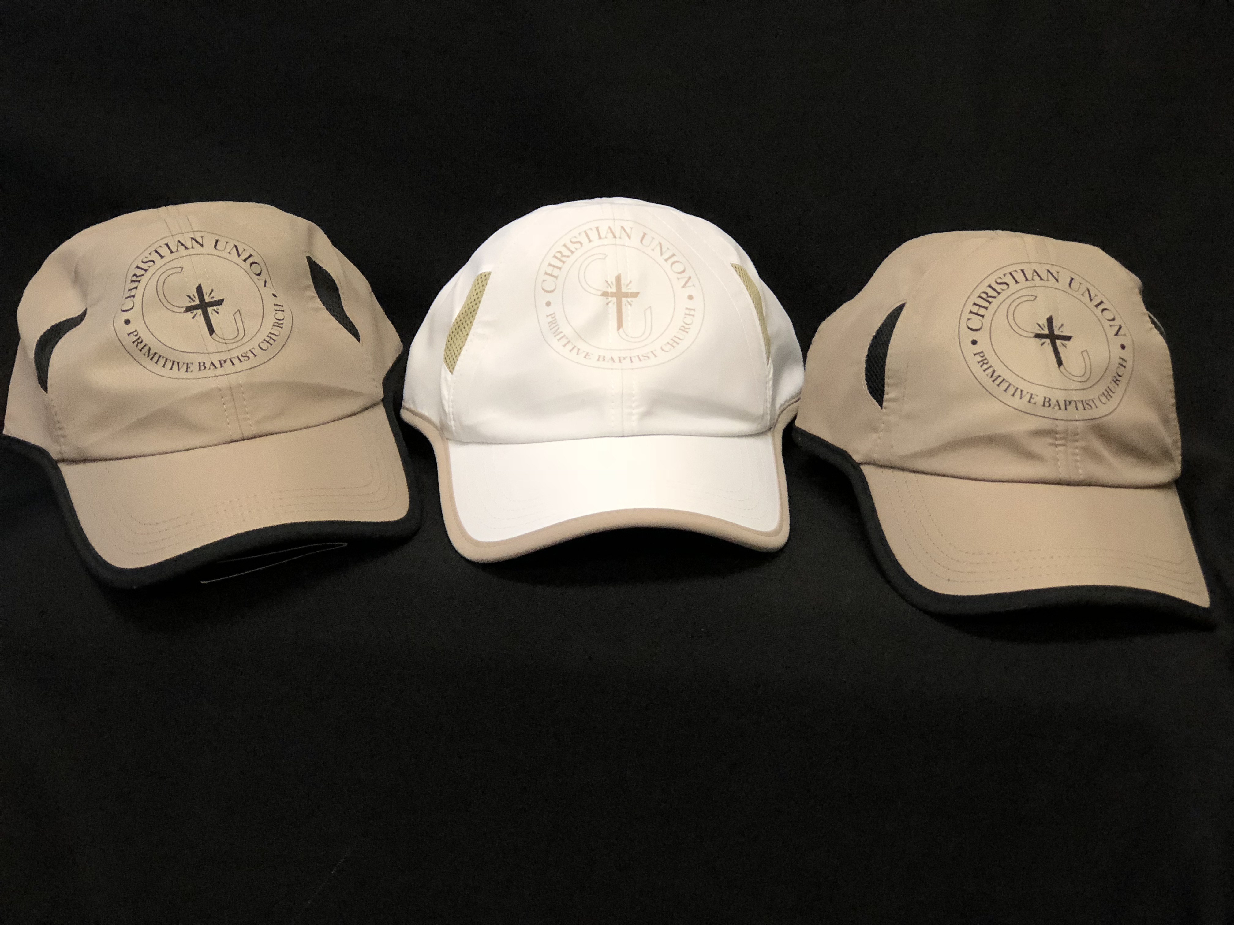 Caps with logo made with sublimation printing