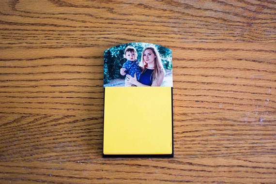 Sticky Note Holder made with sublimation printing