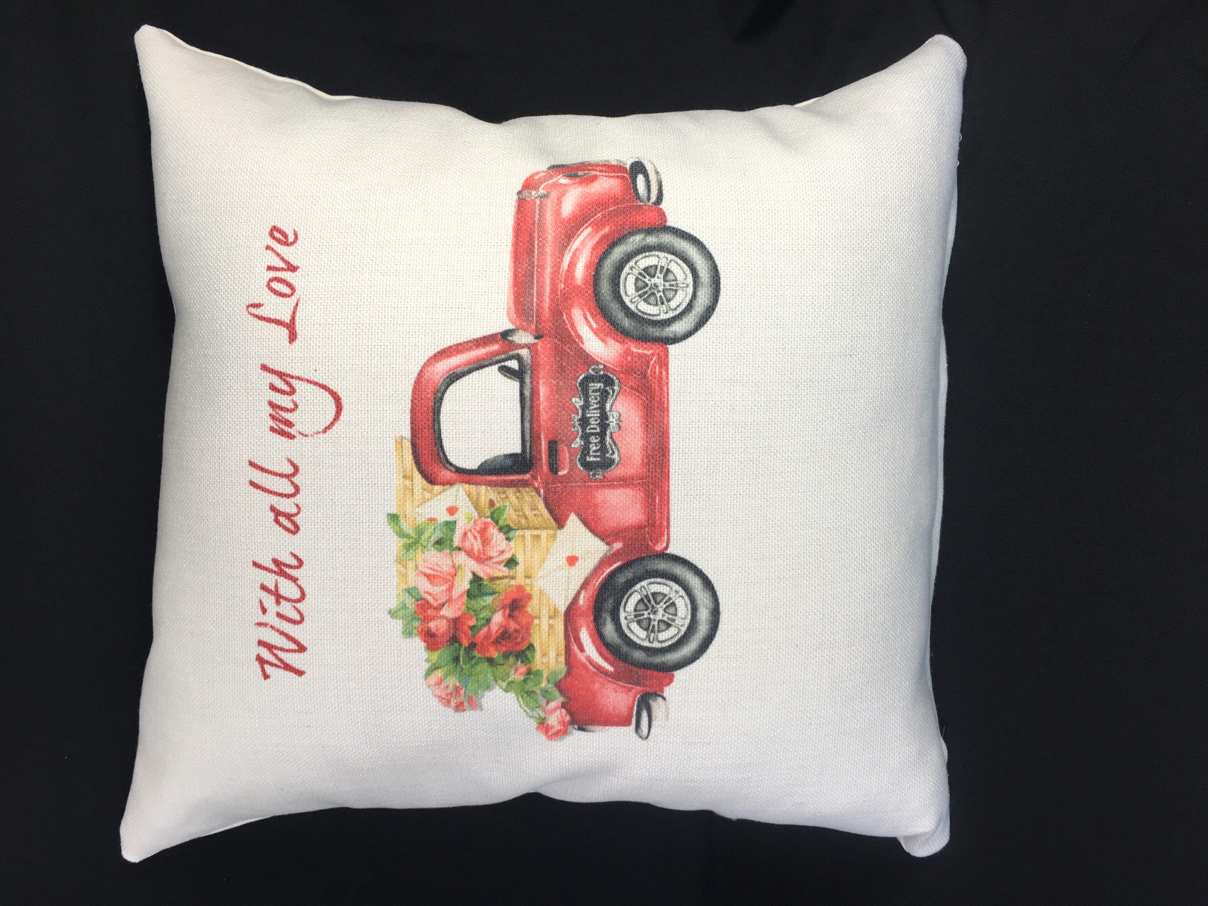 Truck Heart - Valentines Day made with sublimation printing
