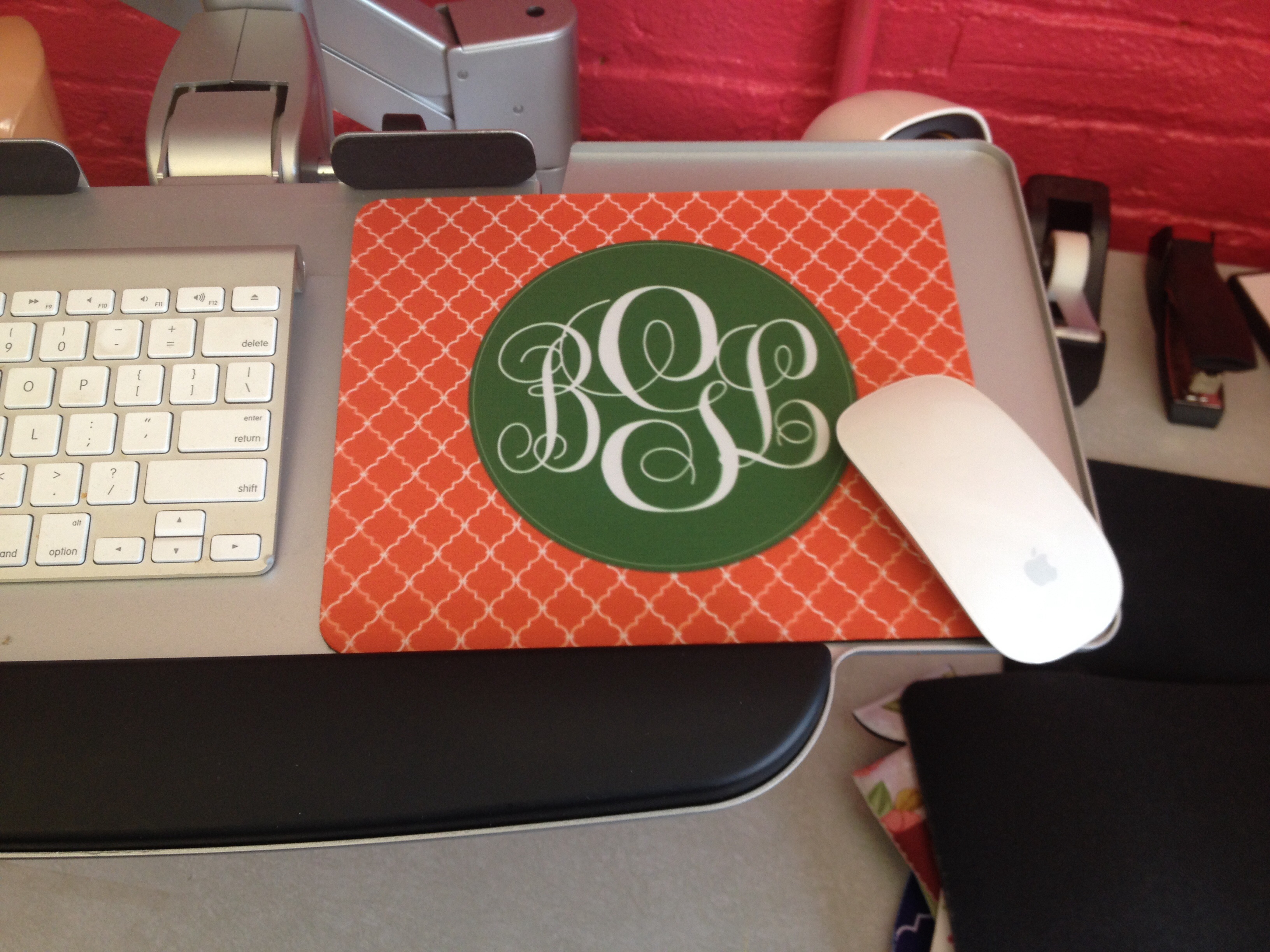 Mousepads made with sublimation printing