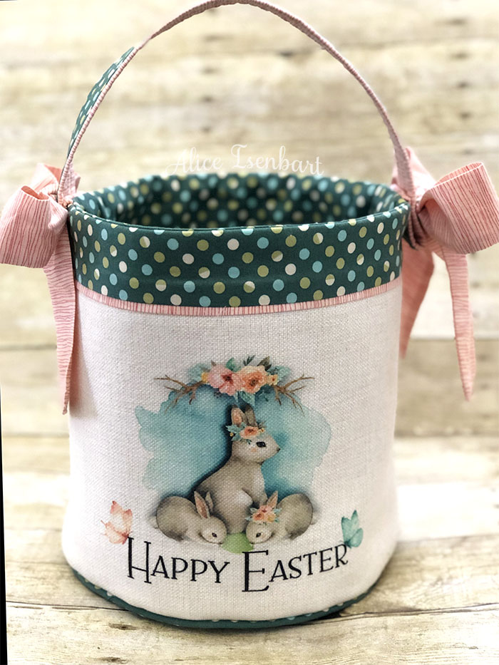 SPRING CONTEST - Easter Basket made with sublimation printing