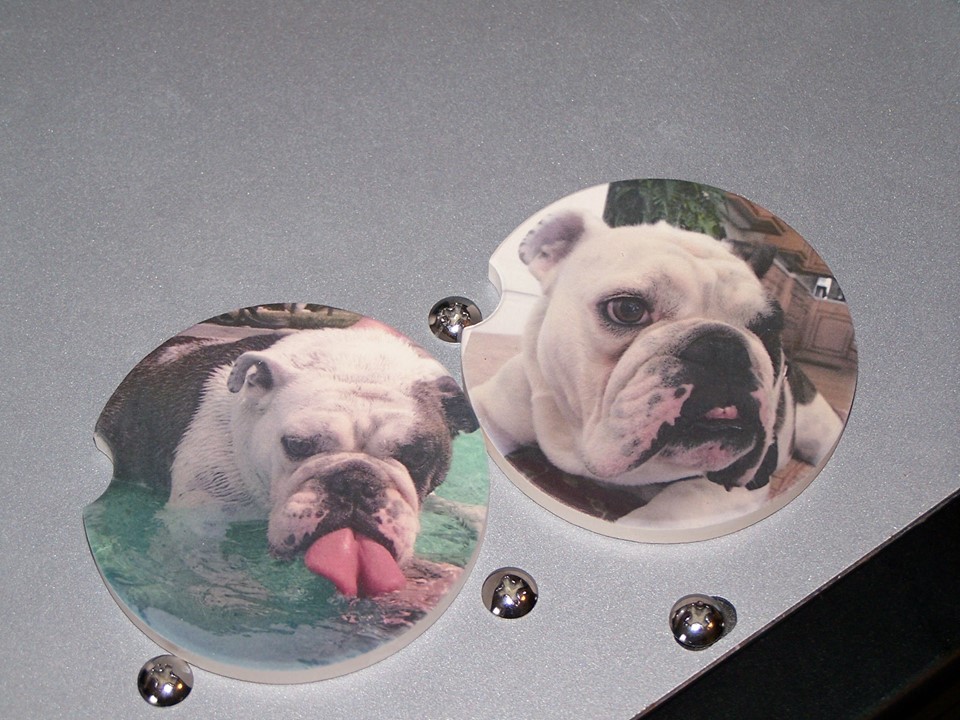 car coasters made with sublimation printing