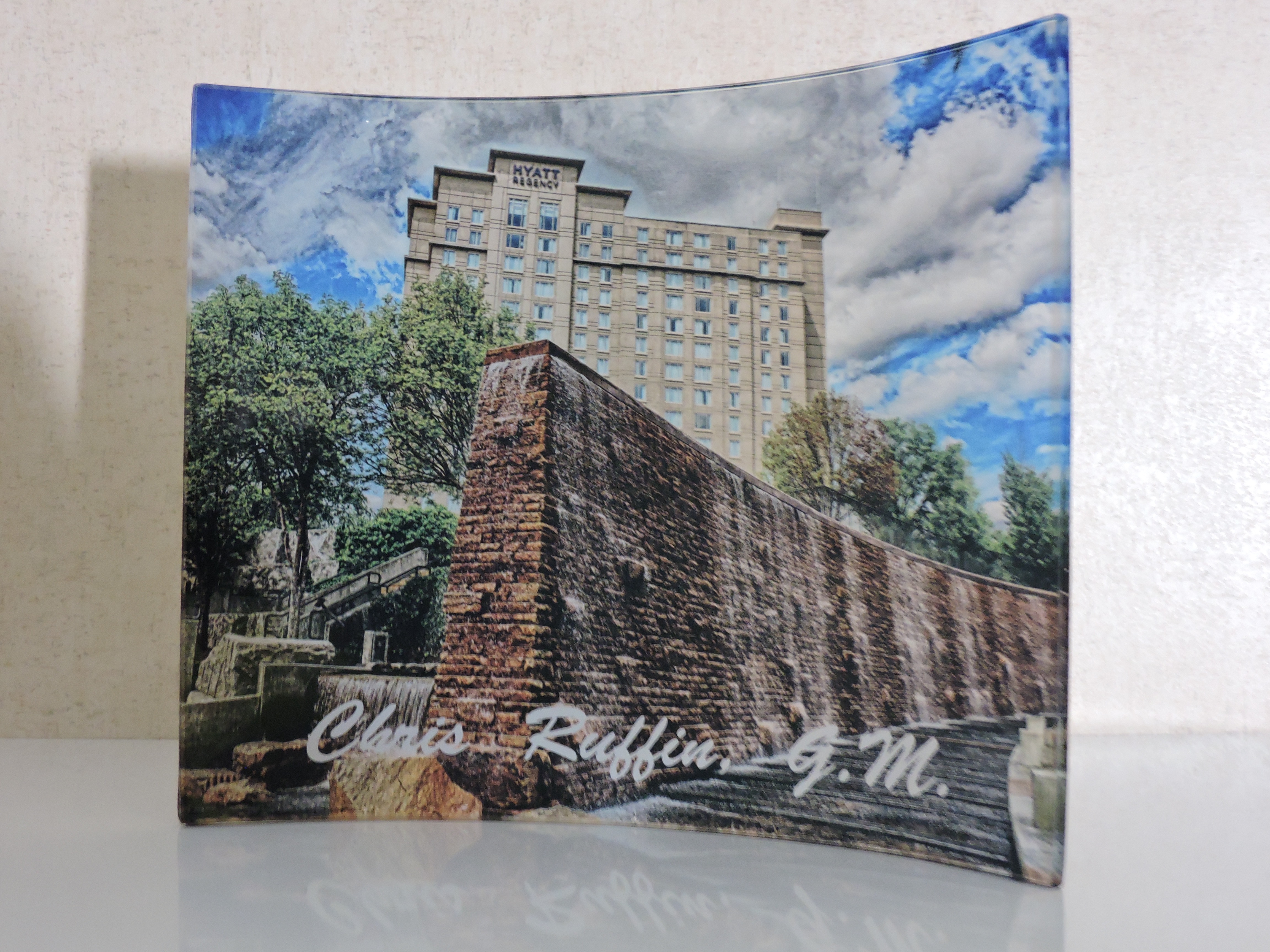 Hyatt GM made with sublimation printing