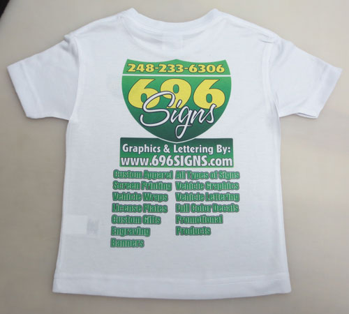 Vapor Shirt - 4T made with sublimation printing