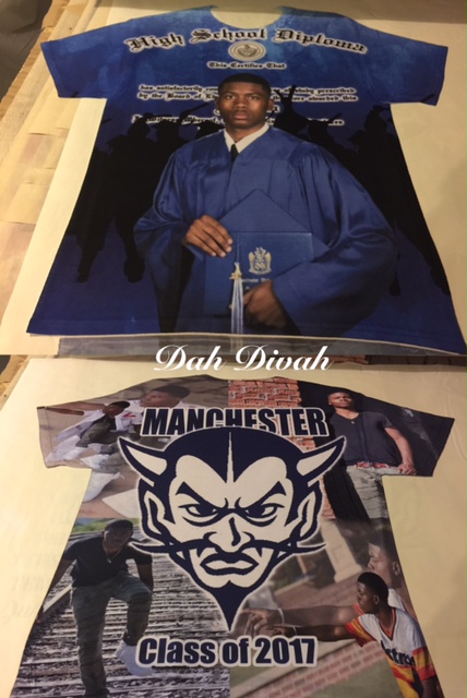 2017 Grads made with sublimation printing
