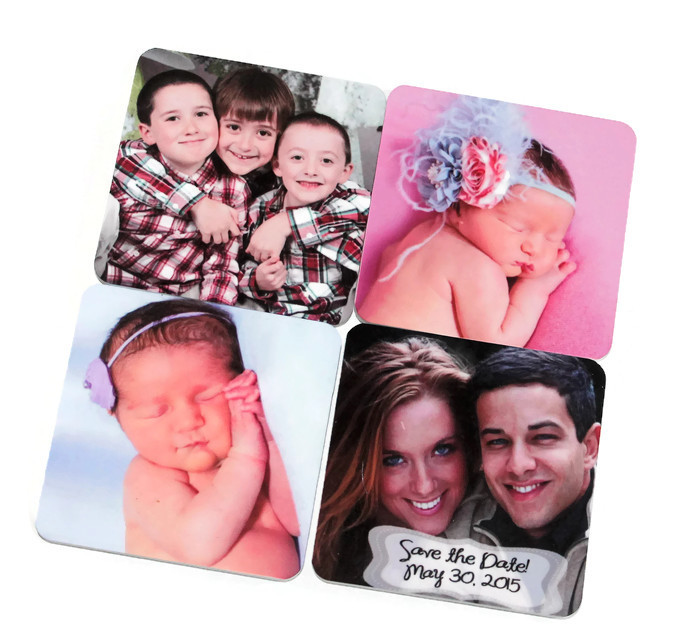 Custom Photo Magnets made with sublimation printing
