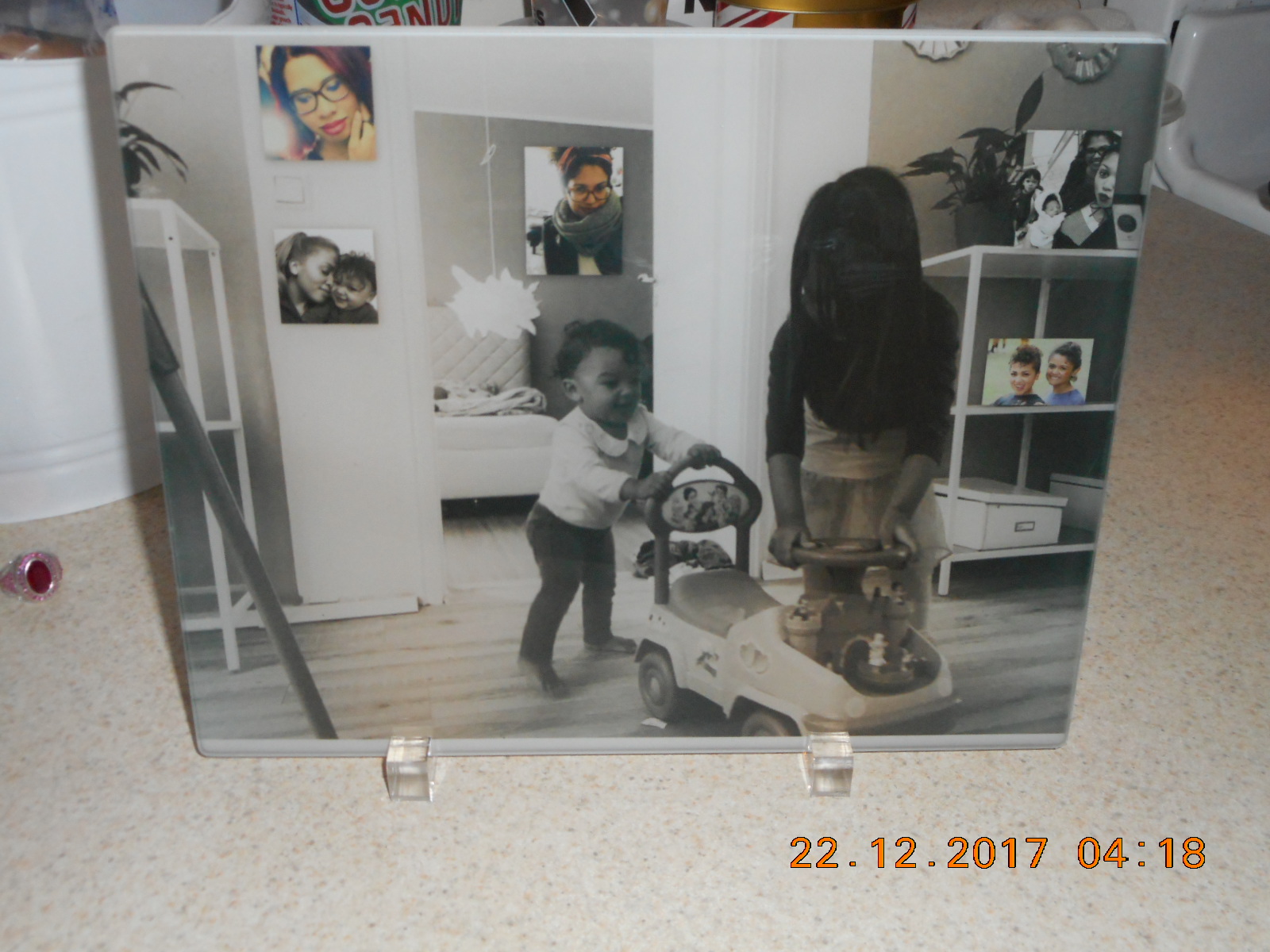 Pictures on Picture made with sublimation printing