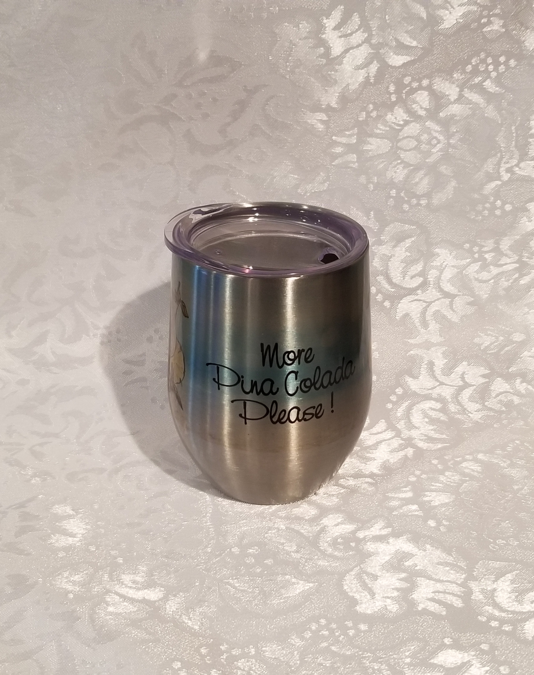 My first stainless product. Made this one just for when I want to make pina coladas.
