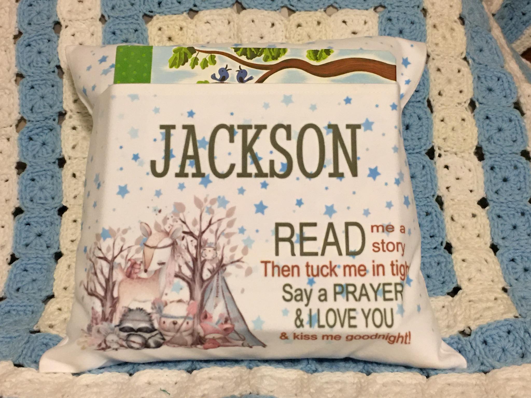 After watching Cheryl Kuchek make a little book pillow with these, I decided that I had to make