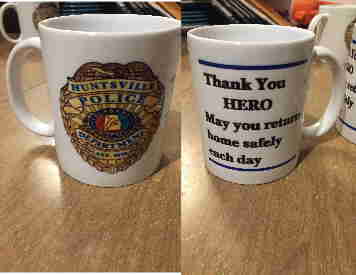 these were made as a gift.  One for each officer in our precinct.  this Christmas I will honor 