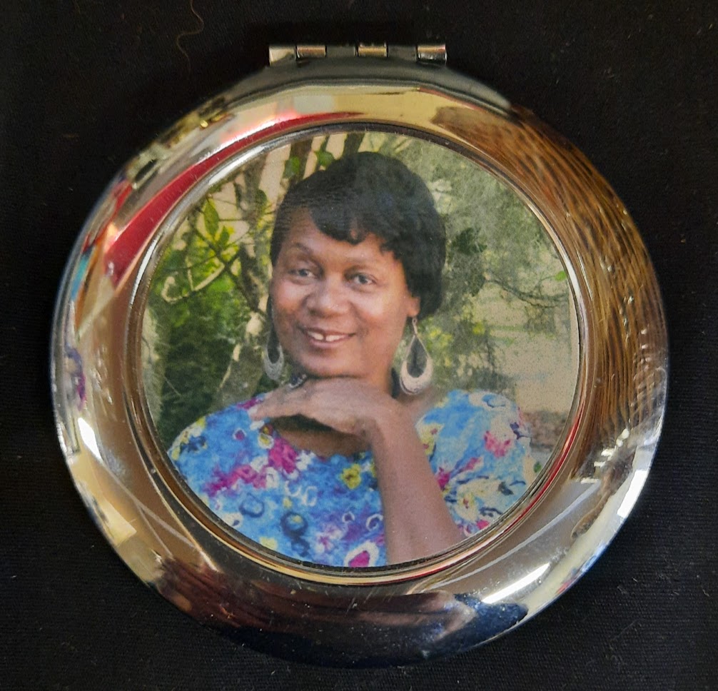 Personalized Compact Mirror. One of my best sellers.