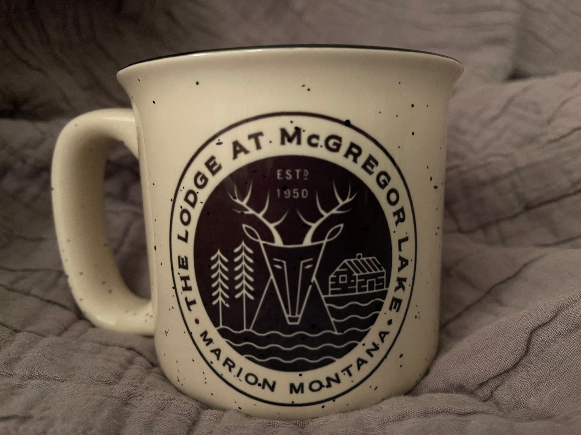 The Lodge at McGregor Lake logo on MUG046