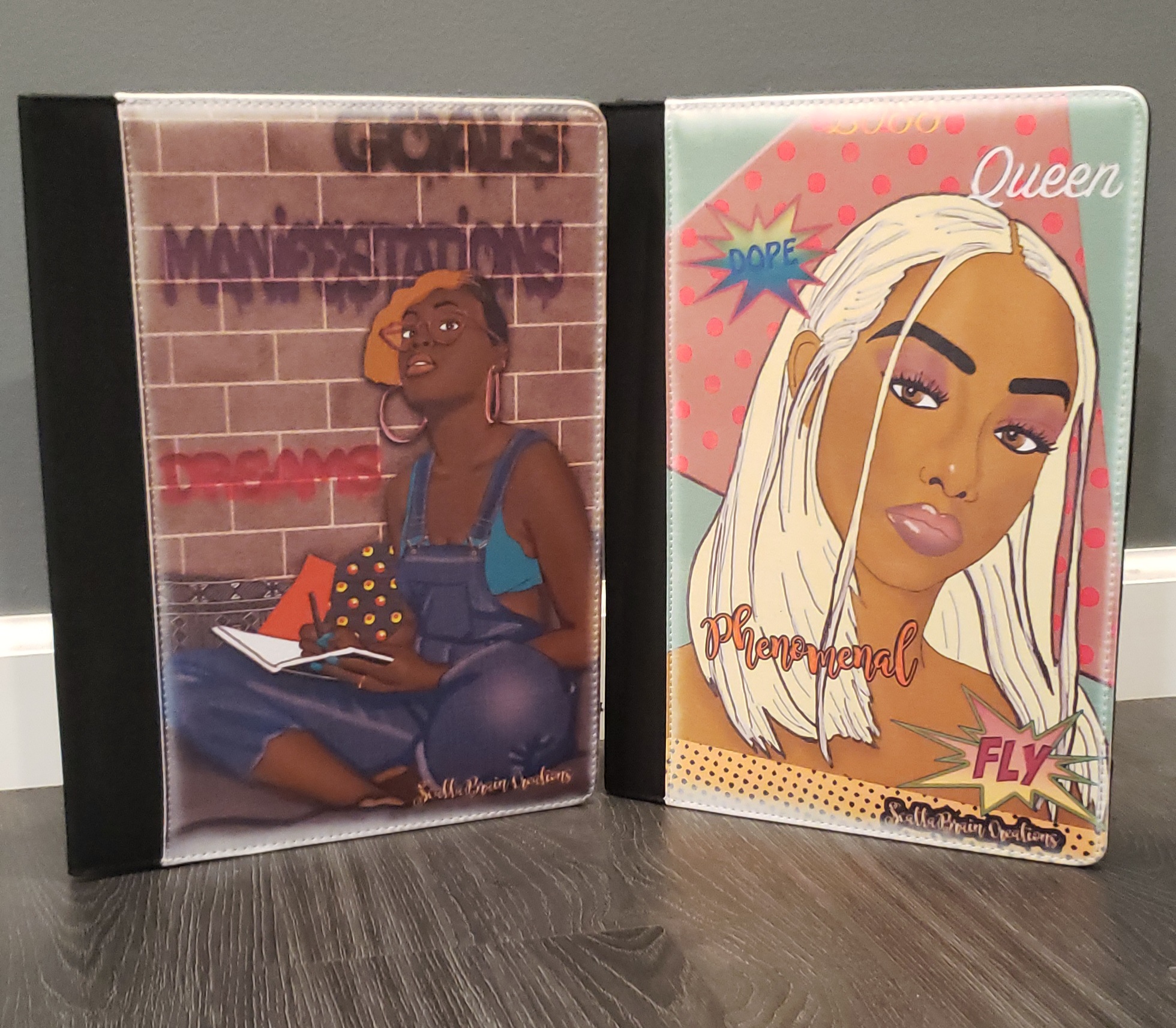 Notebooks for back to school featuring my original artwork.