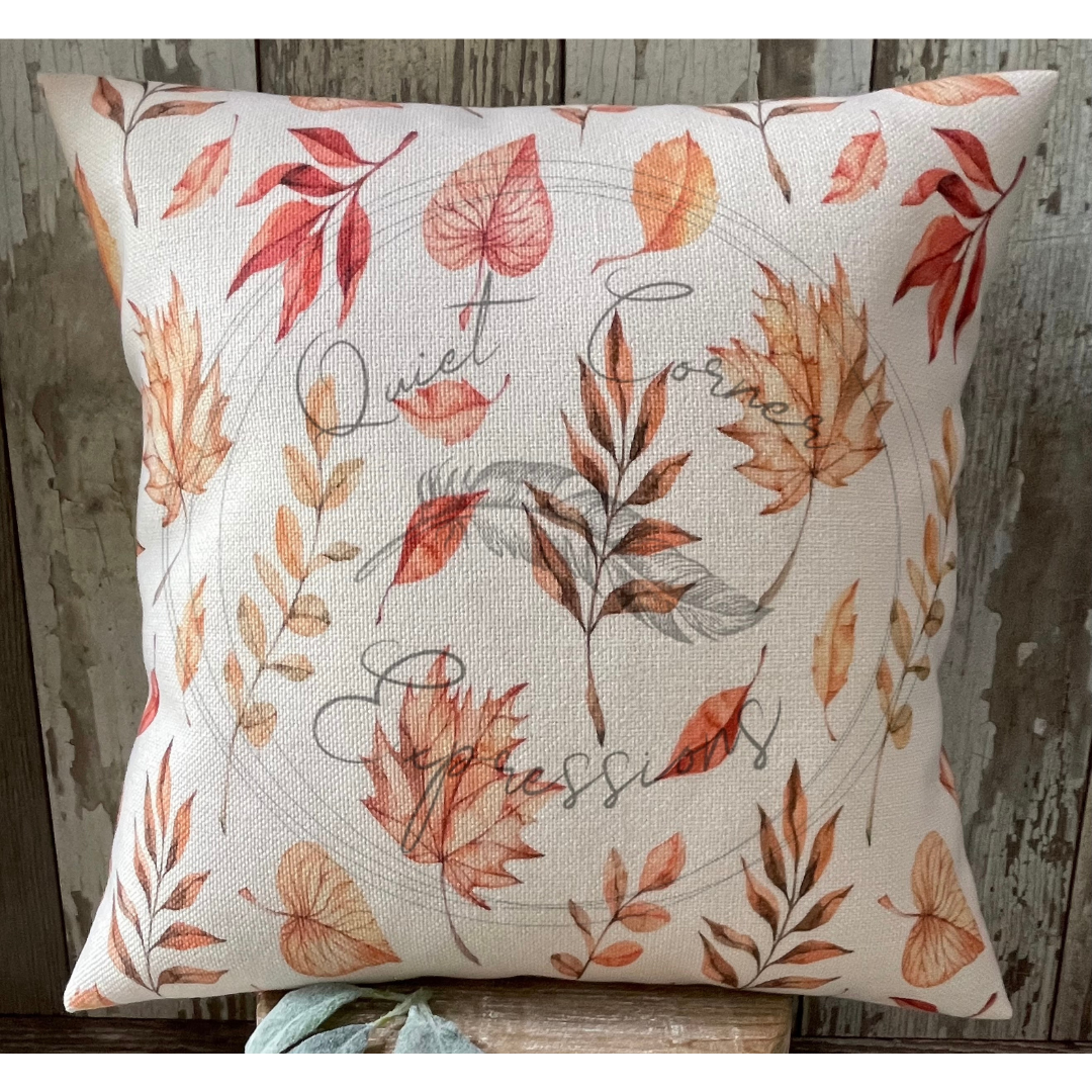 Full bleed pillow cover using SubliLinen fabric by- the- yard.