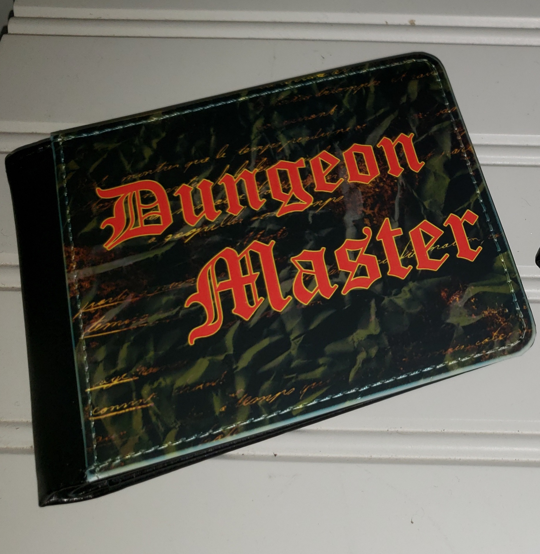 Perfect gift for a D&D dungeon master! This wallet sublimates so beautifully.