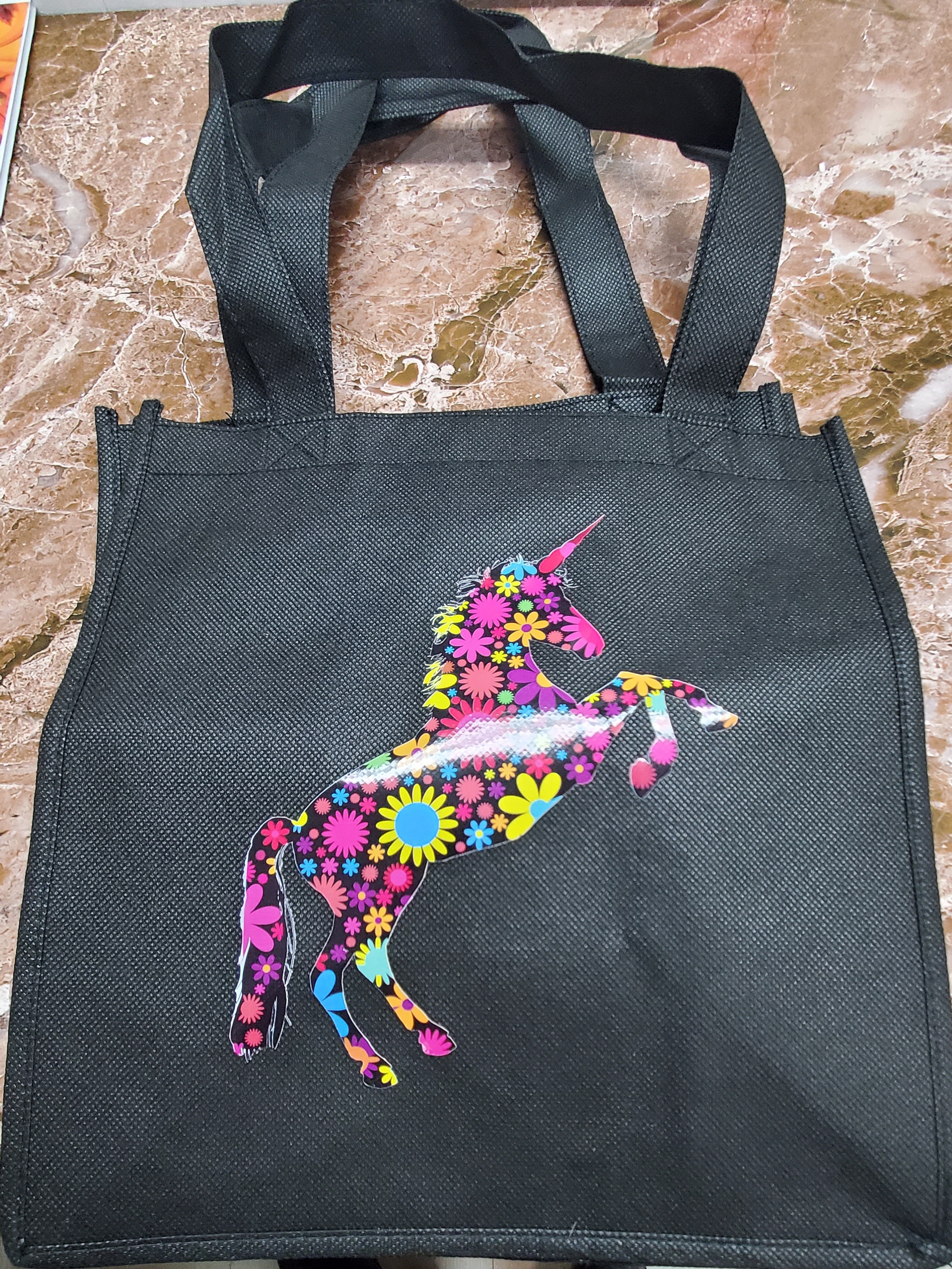 Tote Bag with one Sided Imprint Glossy