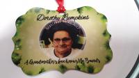 Christmas ornament for a family who recently lost a loved one.