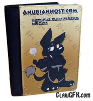 Anubianhost.com /w Mascot Medium Sized Notebook