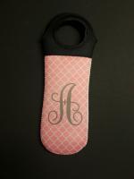 Personalized Wine Totes for a Great Customer.