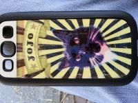 Custom pet image on a Galaxy S3 cover