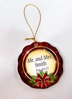 1st Christmas as Mr. and Mrs. Christmas Ornament