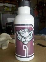 DyeTrans® Stainless Steel Water Bottle created for Rosemead High School Panthers