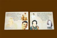 I made these for my parents memory tables. My Dad in September 2010 and my Mom in November 2010