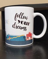 Mug Paris Follow Your Dreams