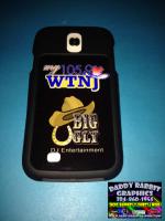 Samsung S4 Cell Phone Cover - To promote his Business.