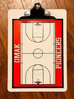 Custom Sports Clipboard, this item can be customized to fit other sports categories and colors.