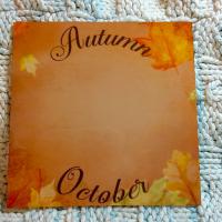 Coaster to go with Autumn Cup