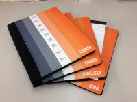 Large notebook/padfolio.  Perfect gift for the professionals you know!
