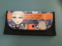 Travel bag perfect for toiletries and makeup and jewelry!