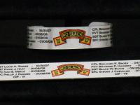 Memorial Bands for No Slack soldiers KIA during OIF-VI/OIF-VII, OEF-XI and then a combination b