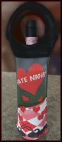 Wine tote bag for a special occasion - Date Night!