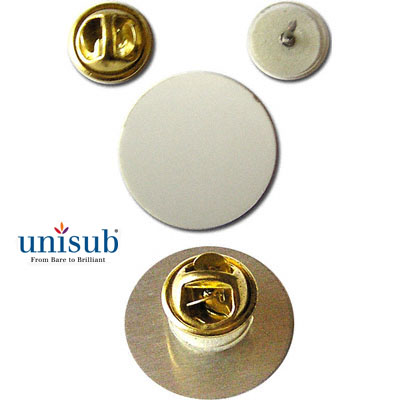Sublimation Blanks & More Memorial Pin Silver