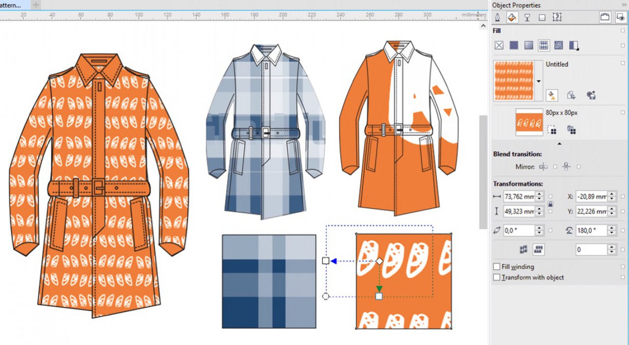 CorelDRAW: Working with Pattern Fills for Dye Sublimation Artwork