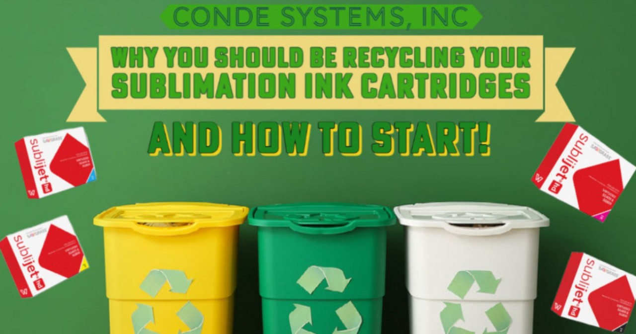 Why & How You Should Recycle Your Sublimation Ink Cartridges