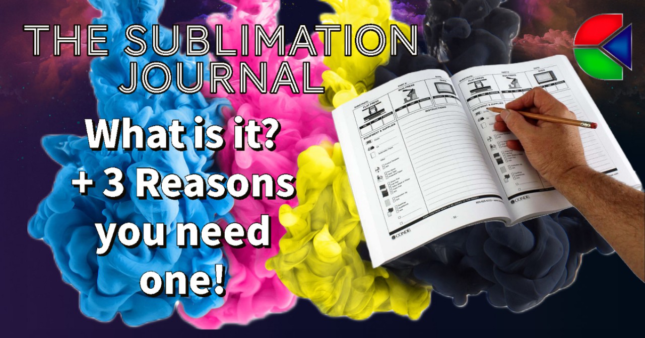 What is a Sublimation Journal? plus 3 Reasons You Need One