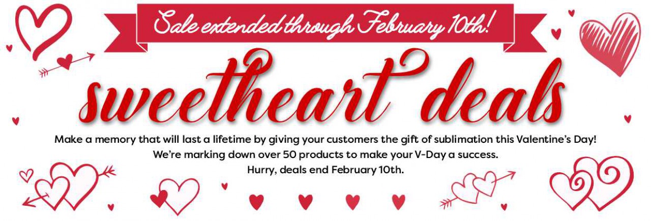 Sweetheart Deals for Valentines Day 