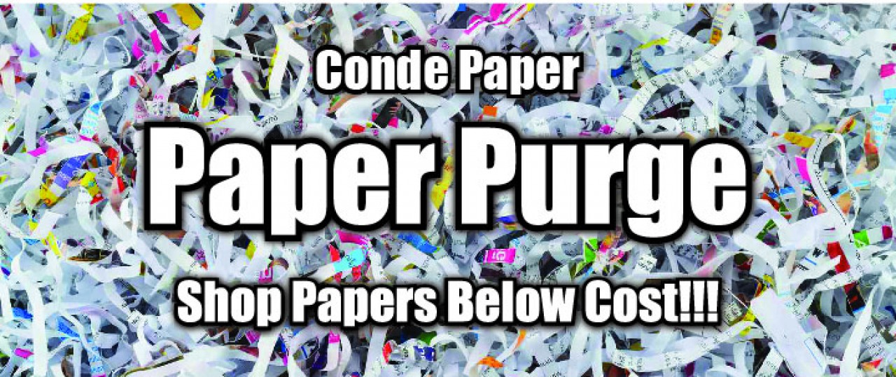 Paper Purge:  Conde Brand Transfer Paper