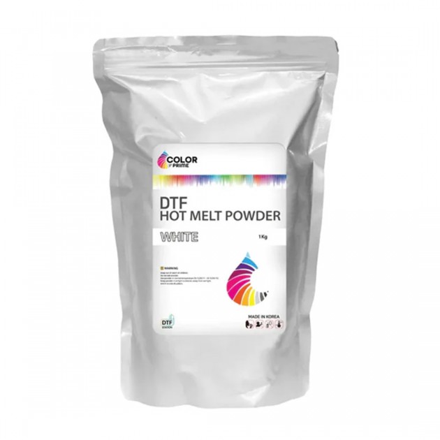 Color Prime Hot Melt Powder for Direct to Film