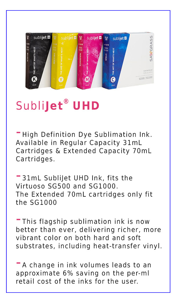 Sublijet UHD Sublimation Ink