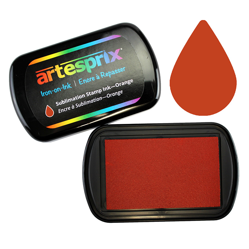 Artesprix® Sublimation Stamp Pad - Orange - 3.8" x 2.8"